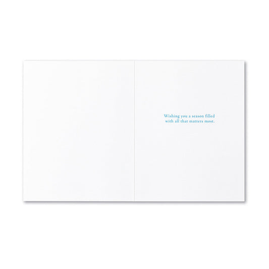 "IT IS NOT WHAT WE GIVE, BUT WHAT WE SHARE." —JAMES RUSSELL LOWELL