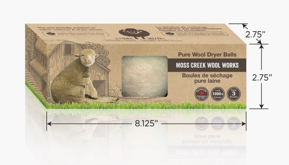 100% PURE WOOL DRYER BALLS