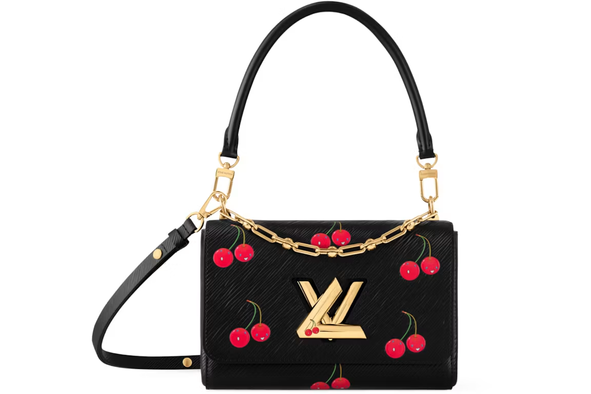 Louis Vuitton x Takashi Murakami Cherry Twist Black