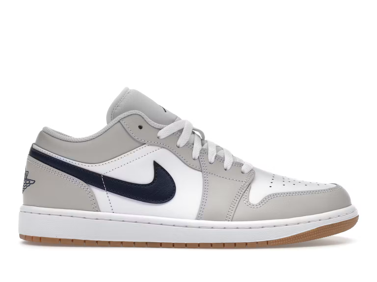 Jordan 1 Low Midnight Navy Neutral Grey