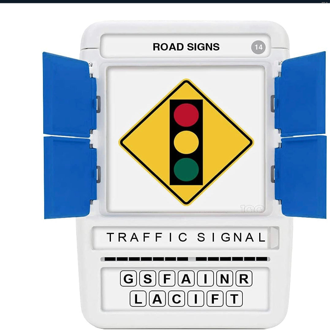 100 PICS Road Signs Travel Game